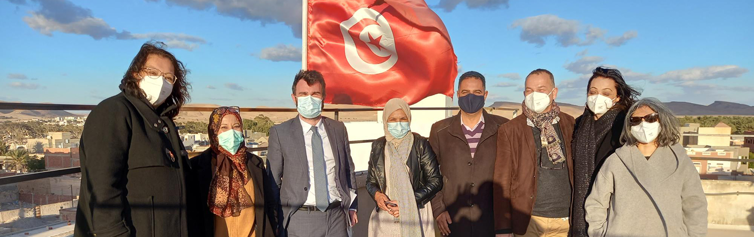 Visite pôle de langue Kébili - AF Gafsa - AF Kairouan