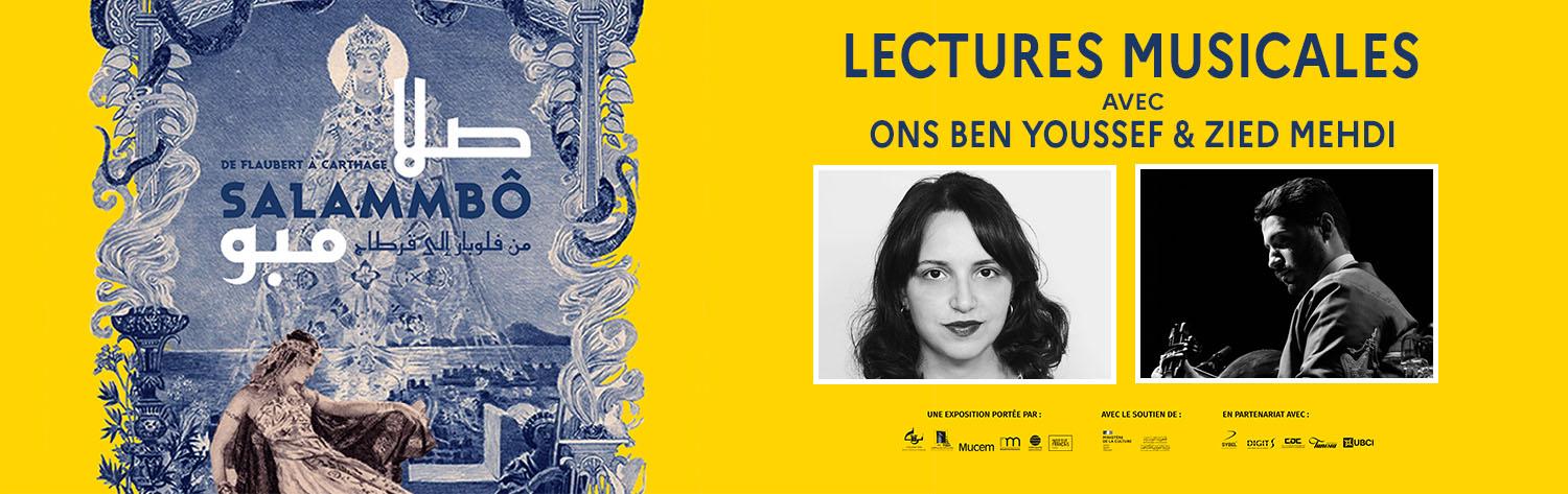 Lectures musicales - Salammbô - Ons Ben Youssef - Zied Mehdi