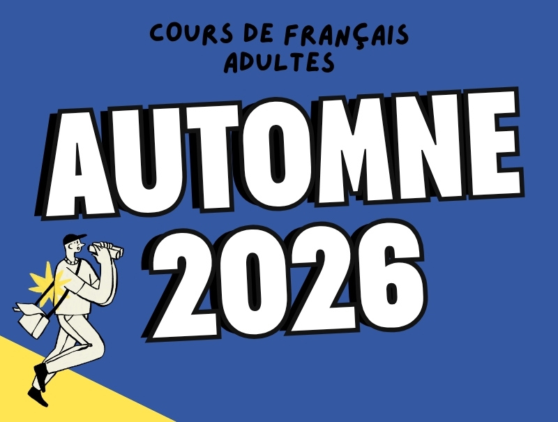 Sessions Automne 2026